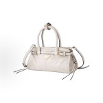 PRADA普拉达 Bonnie 涂珐琅三⻆形⾦属徽标 ⼿提包 迷你 ⼥款